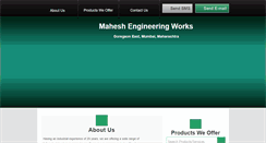 Desktop Screenshot of maheshengineering.com